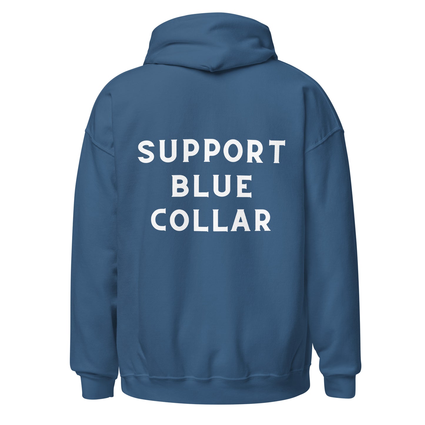 SUPPORT BLUE COLLAR HOODIE