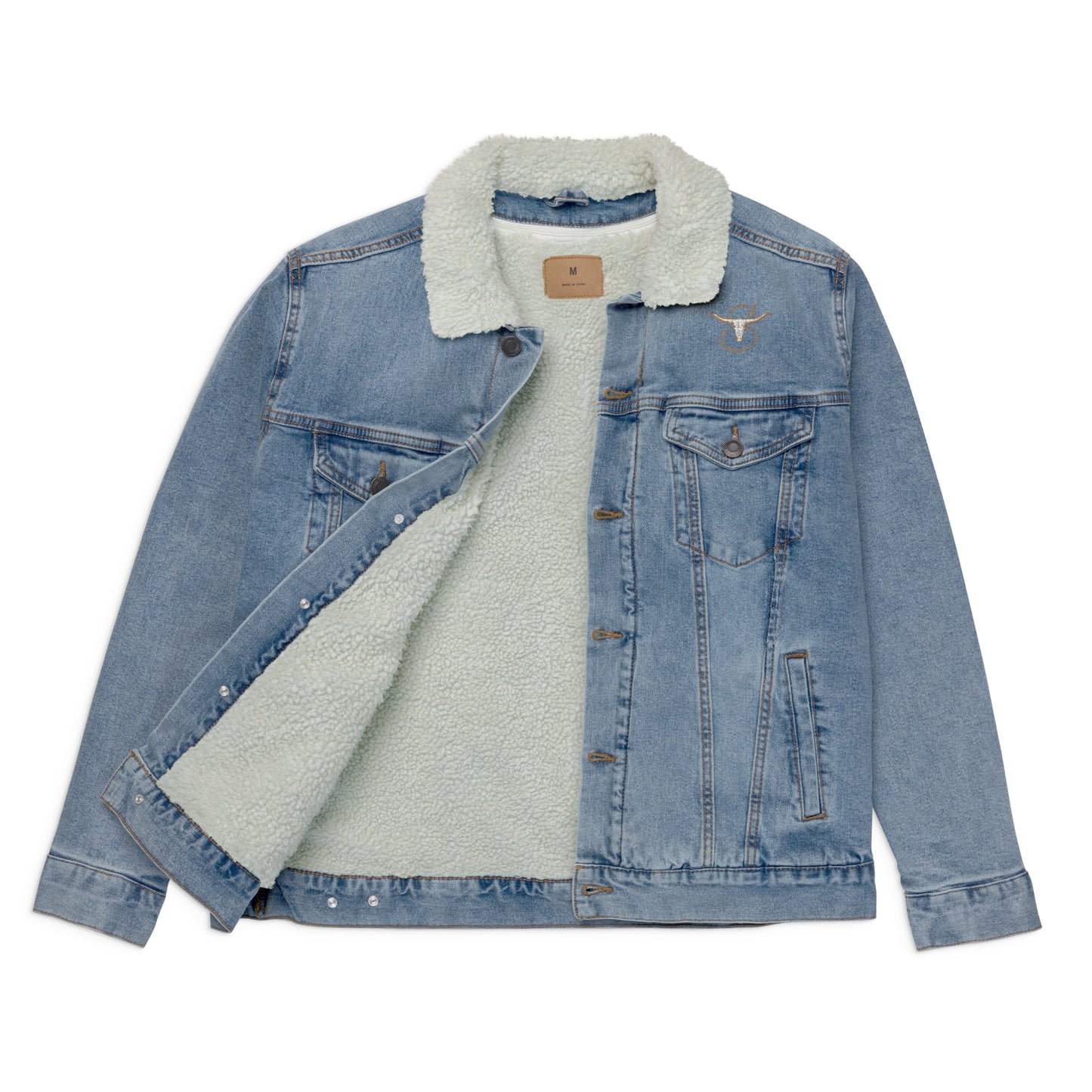 CLASSIC DENIM SHERPA JACKET