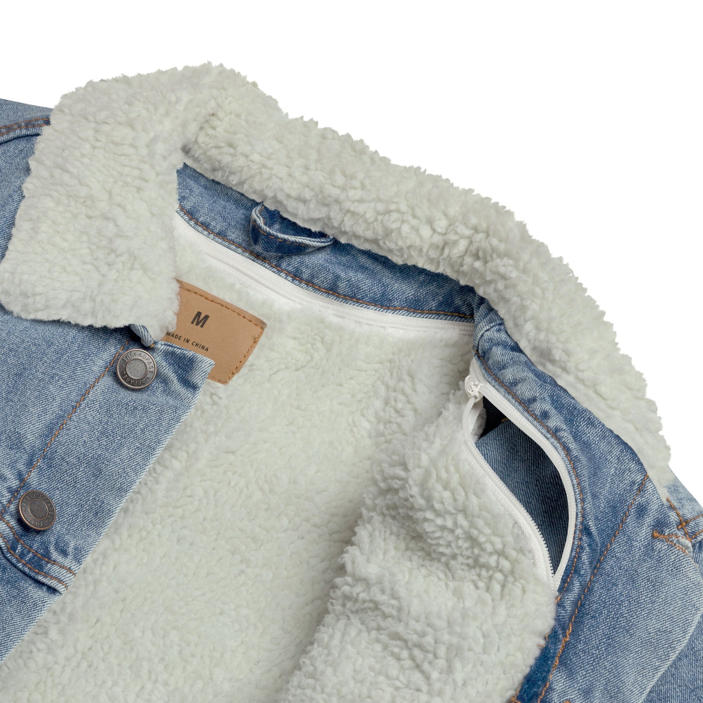 CLASSIC DENIM SHERPA JACKET